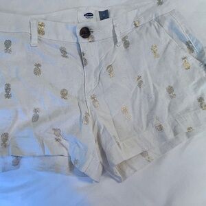 Old Navy pineapple shorts